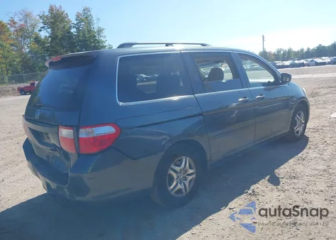 2006 Honda Odyssey Ex-L from USA, damaged, VIN 5FNRL38666B448715